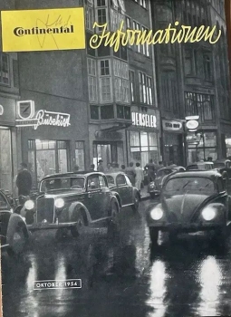 "Continental Informationen" Factory-Magazine 1954 (6237)